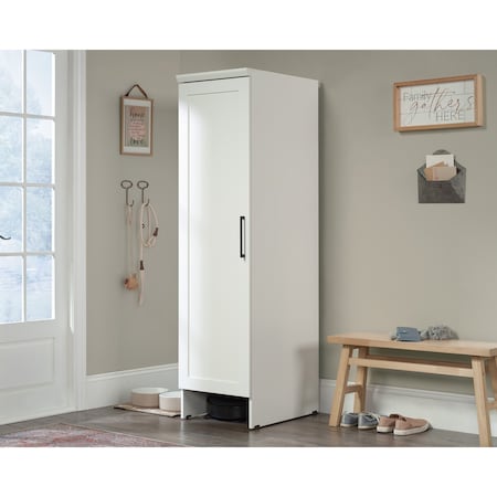 Sauder Homeplus Robot Vacuum Storage Cabinet Gw 437397